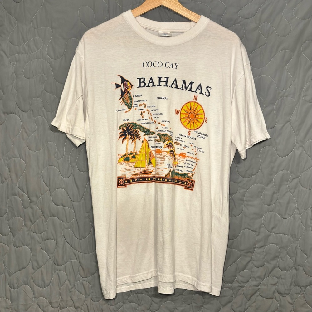 Vintage Dorsett Tee’s coco cay Bahamas shirt